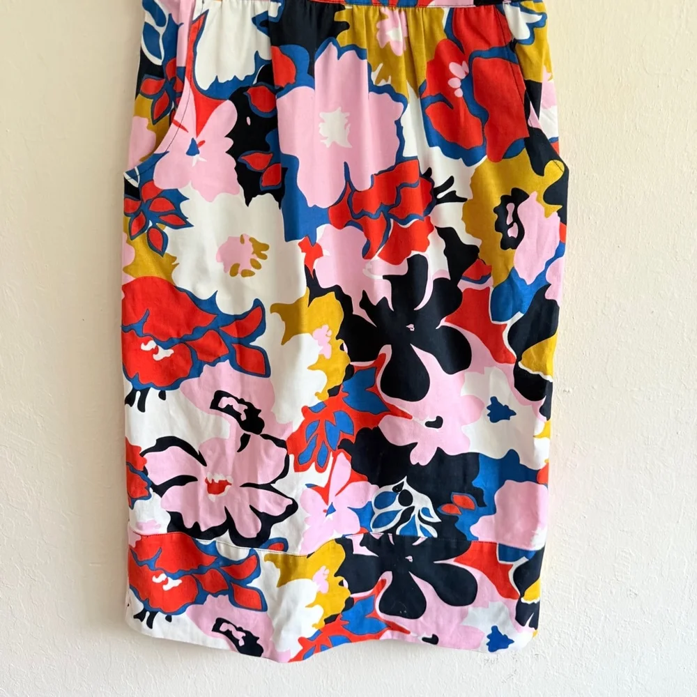 Whit Two Women's Multicolor Floral Sleeveless Dress Size 6 - Picture 3 of 7